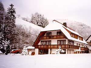 Ferienwohnung Haus Ebner M&uuml;nstertal Schwarzwald im Winter